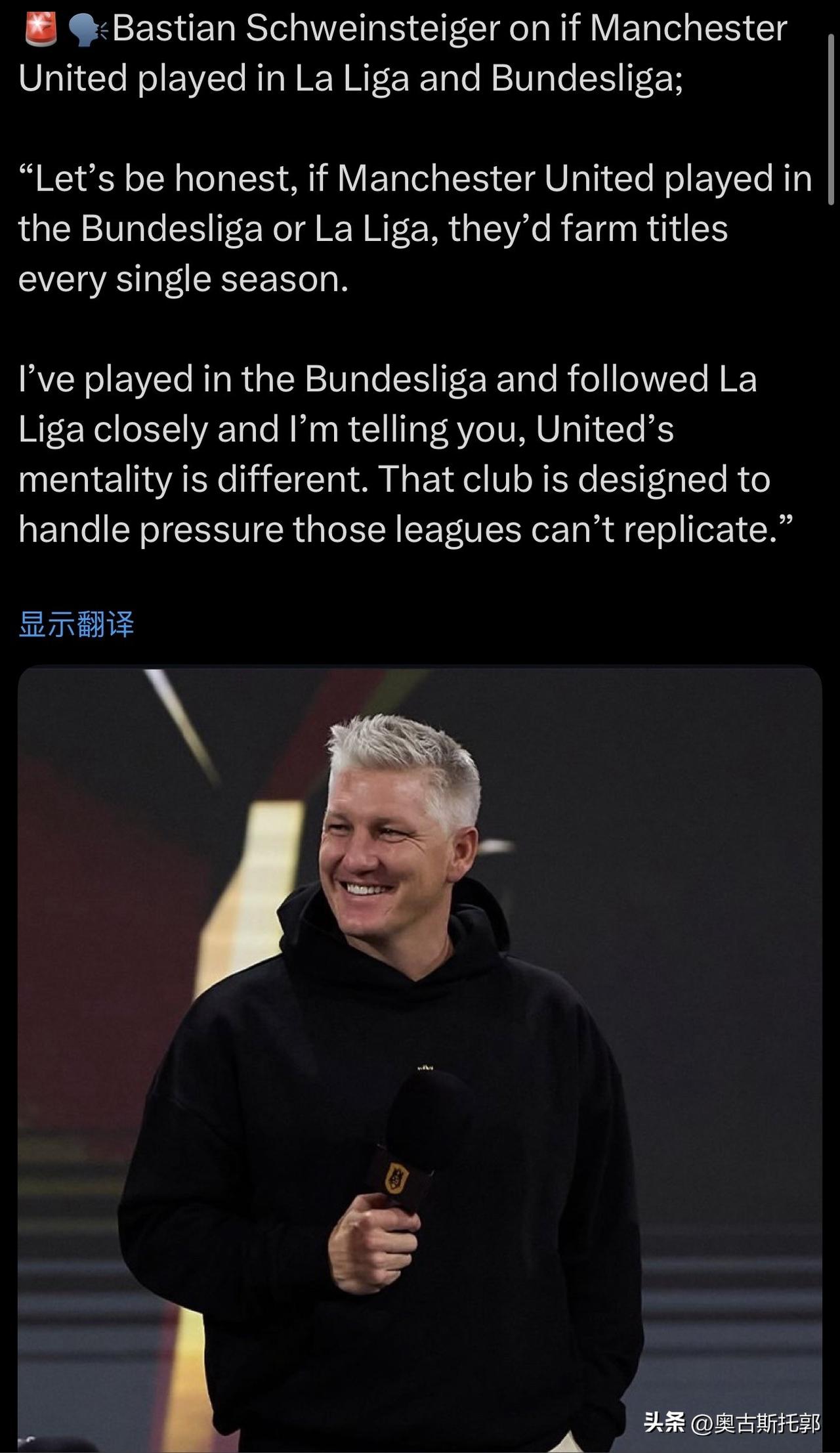 别说Big6(除了热刺)，哪怕就是纽卡，去德甲、西甲和意甲，都是冠军争夺者。
…