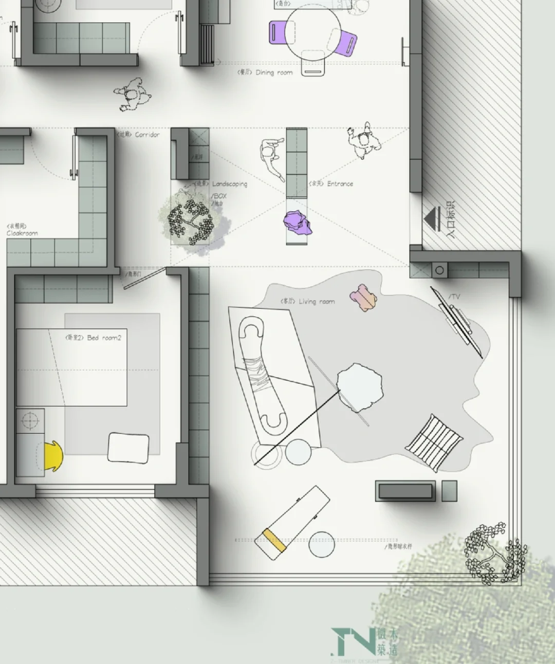 ｜户型改造｜150平三居室打造大平层尺度感