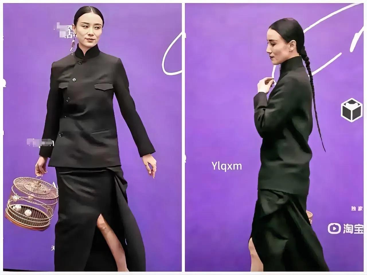 哪位大神解释一下，宋佳穿着是咋回事，有何目的，穿的也没什么，也很正常的啊！总比那