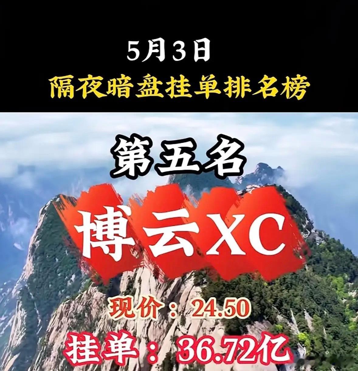5月6日周三暗盘隔夜挂单排行榜揭晓天齐锂业最近可太受关注了，隔夜暗盘排名第六，现