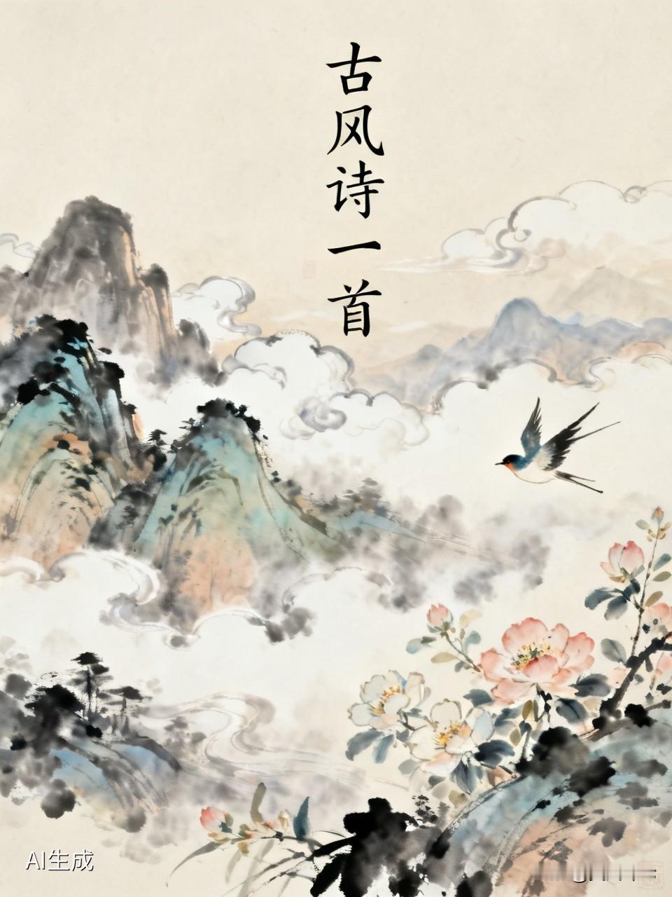 古风风@欢迎川普来华访问诗一首

灿烂星河轮数回，
九年光景两徘徊。
当年故国开