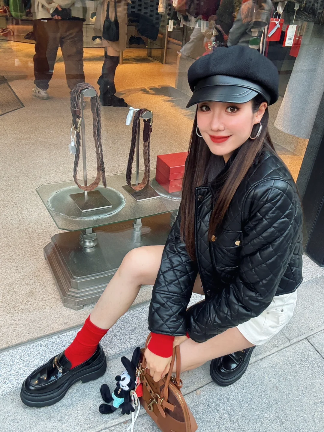 hea～♥️🖤🤍我的甜酷ootd