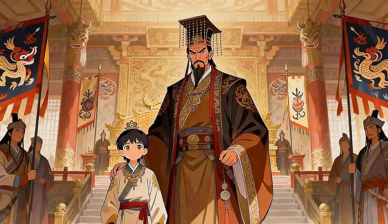 1047年，李元昊看着美艳儿媳，顿时心痒难耐。他一把将没移氏搂在怀中，对儿子说：