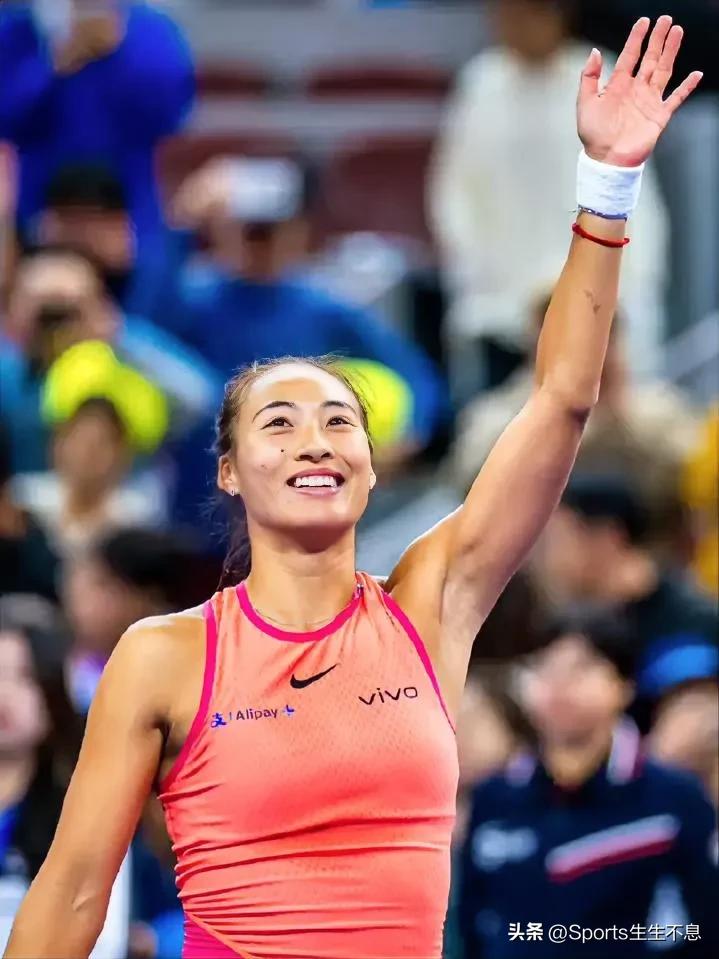 好样的！郑钦文！
10月4日
2024中国网球公开赛女子单打1/4决赛，郑钦文逆