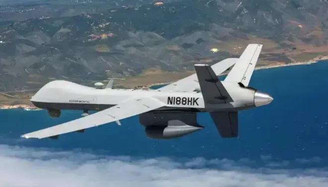 就在刚刚，
台当局正式宣布，
3月22日，台当局正式宣布：向美国采购的MQ-9B