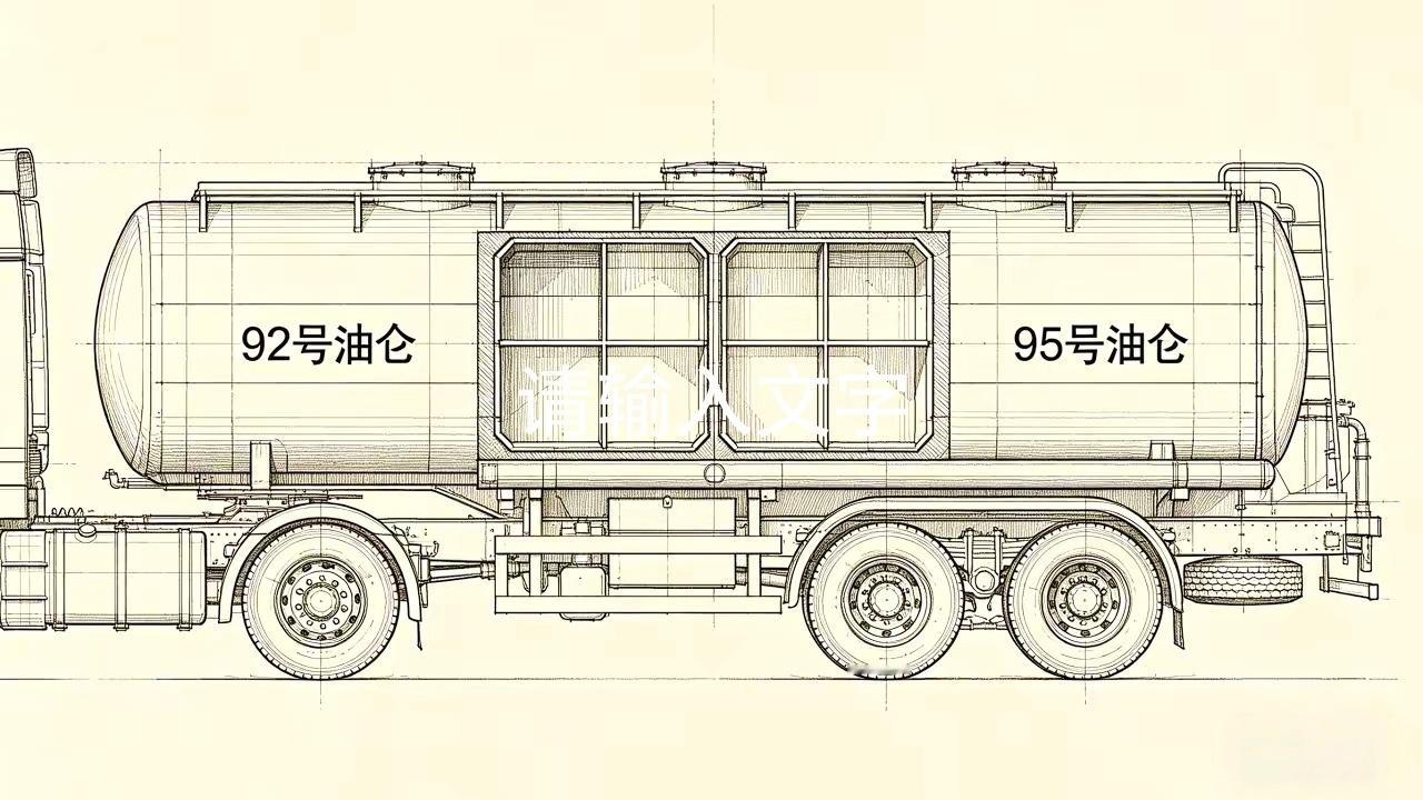 女子称一辆油罐车补充92和95两种油有没有可能，油罐车是分开装载的呢，一边92一