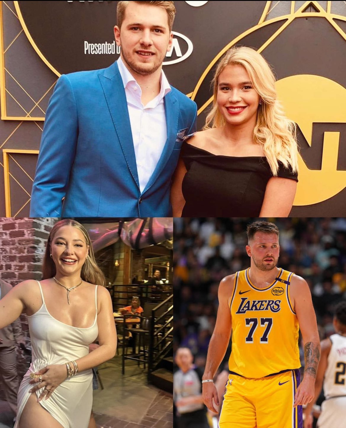 据称，东契奇的前未婚妻 Anamaria Goltes尽管目前生活在斯洛文尼亚，