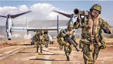 日本统合司令官、海军大将南云宪一郎说，万一中国和日本像乌克兰跟俄罗斯那样陷入长期