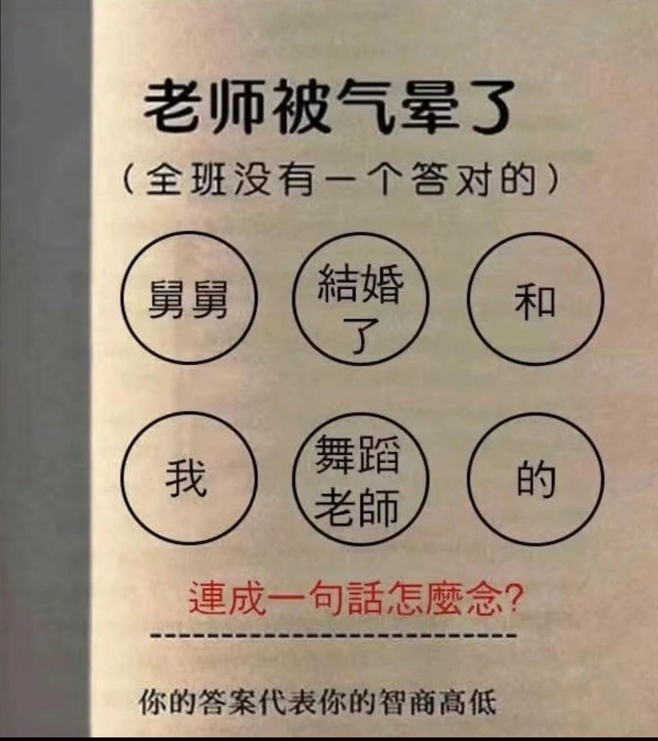 你能想到的答案是什么？有几个？