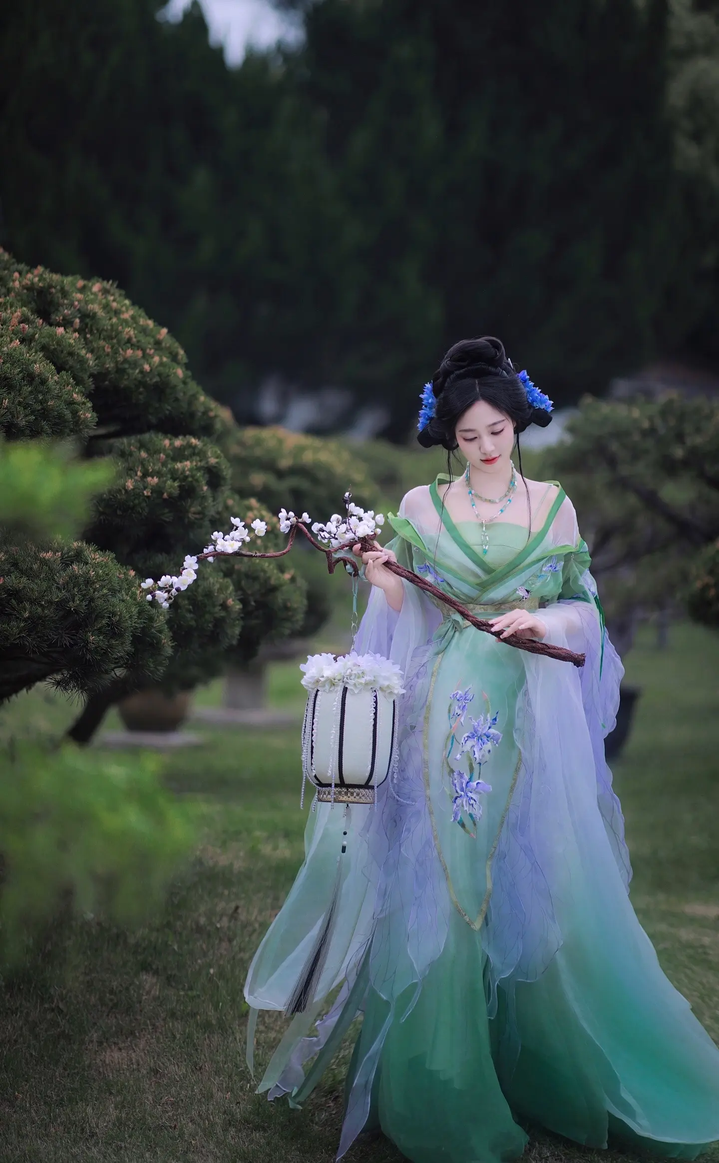 何来人间惊鸿客。