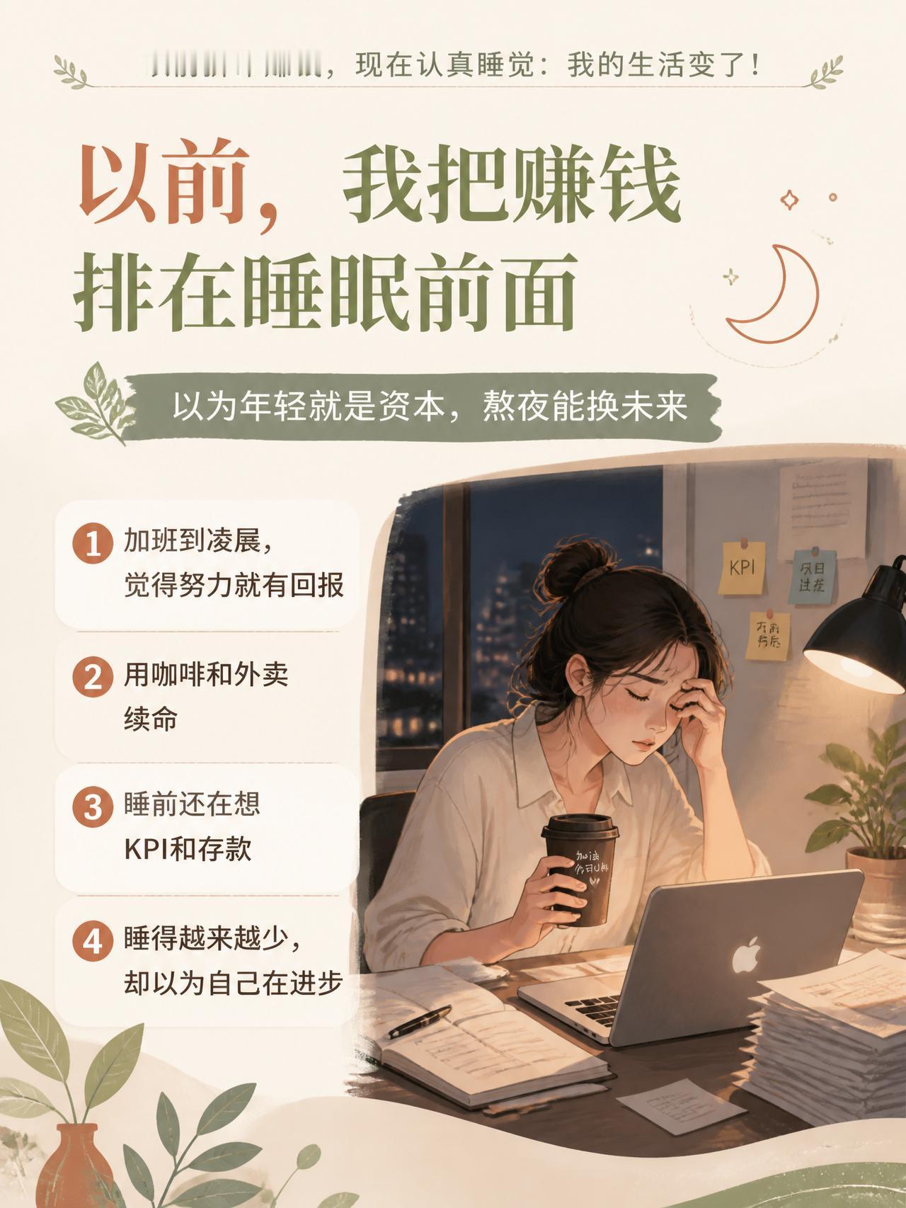 从前总以为年轻就是最硬的底牌，熬上几个通宵改方案、连轴转着赶项目，就能把往后的路