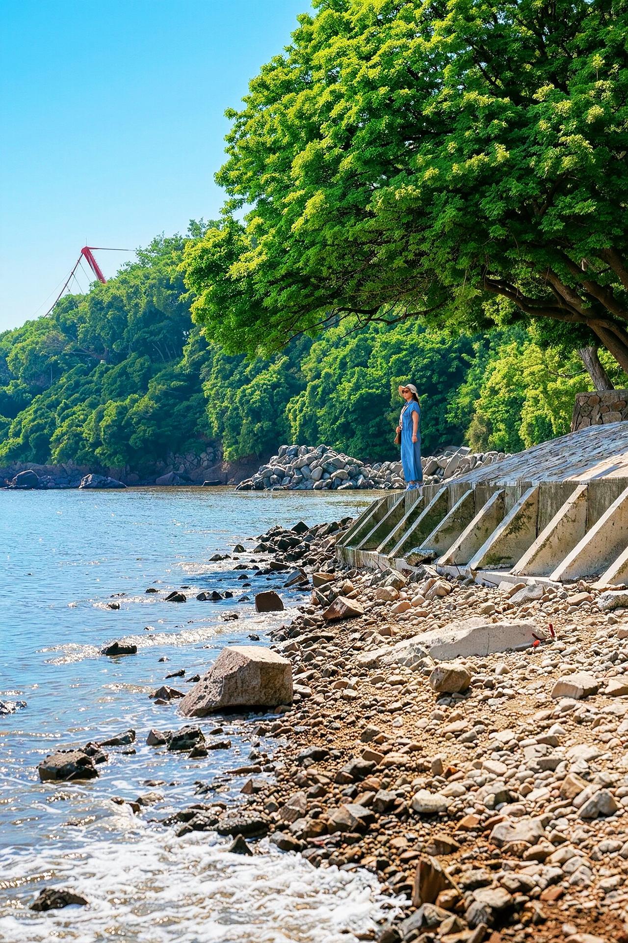【山与海，晴天与黄昏】把风景拍成诗 湖光山色皆浪漫 水天一色意境美 摄影是写给时