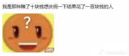 我是那种赚了10块钱想庆祝一下结果花了一百块的人 ​​​