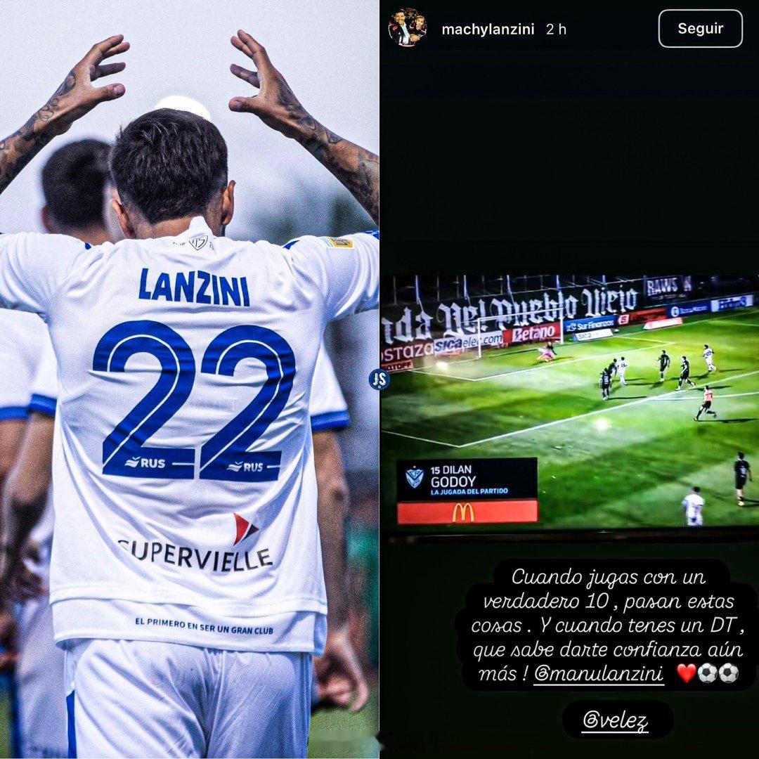 🇦🇷 曼努埃尔·兰奇尼父亲在Instagram发帖：✍🏽 “当你有一位知道