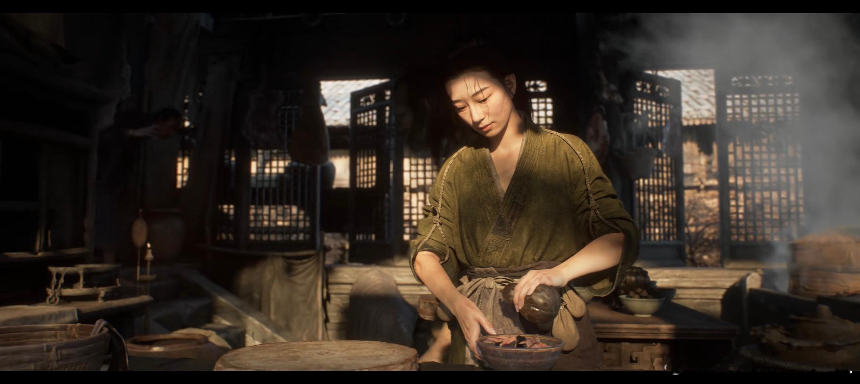 黑神话钟馗这支贺岁短片一出来我就看了，虽然没打戏，全是做饭，但画面质感是真的顶。