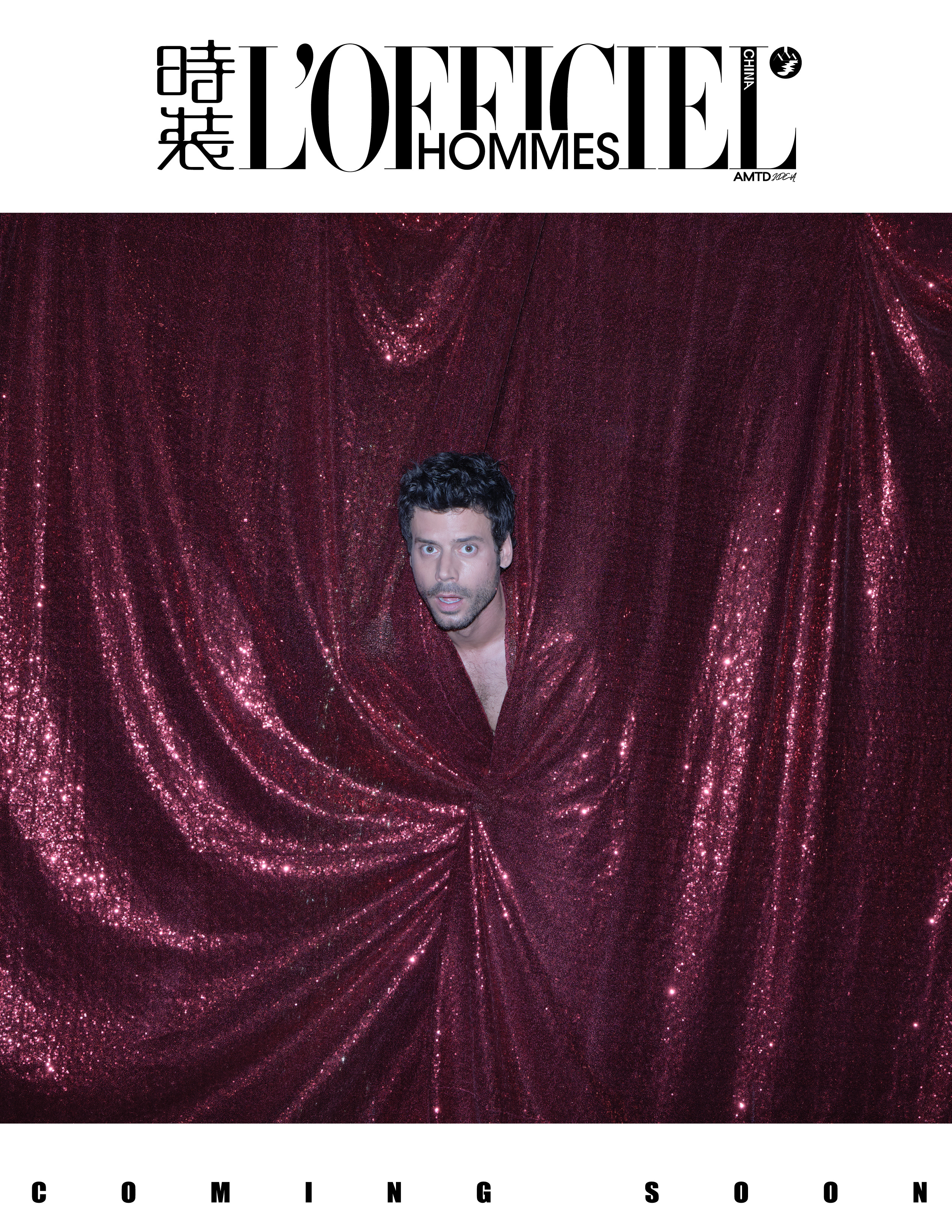 来啦‼️  “万岁爷” François Arnaud  『时装男士』六月封面预
