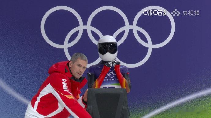 赵丹第二滑57秒47米兰冬奥会钢架雪车女子组，🇨🇳赵丹，第一滑：57.70秒