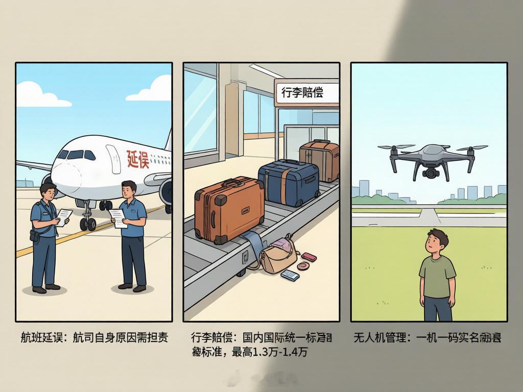 2026民航新规来了！延误、行李、飞无人机都有大变化法律航空律师律师说法 ✈️ 