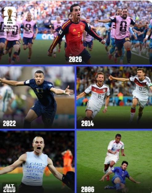引阿迷不满！FIFA官方晒世界杯加时冠军，2022用的却是姆巴佩图像国际足联官方