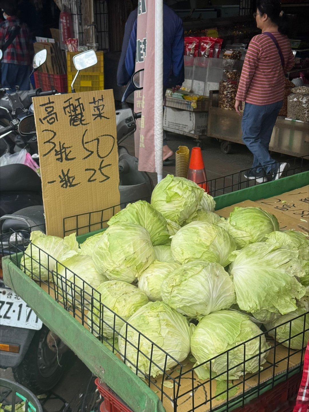 每年的冬天春天，高麗菜都崩盤價 