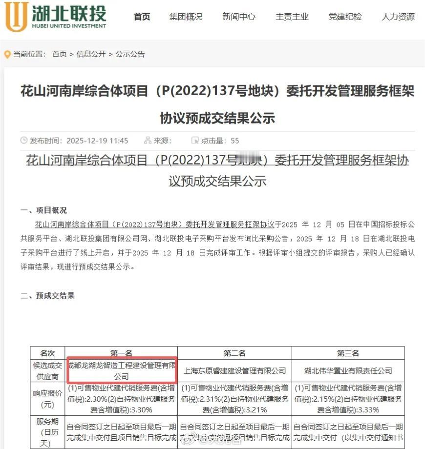 光谷第二座天街商业？
近日，湖北联投官宣花山河南岸综合体项目（P（2022）13