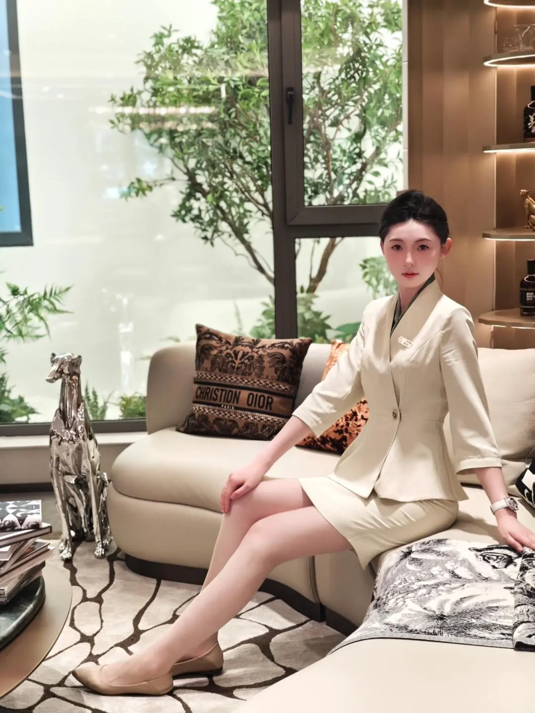 职业套装定制酒店前台