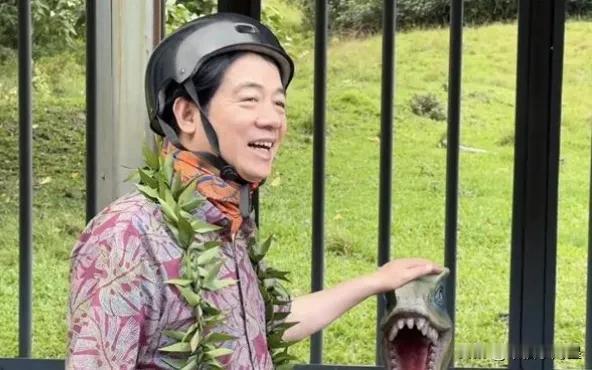 赖清德离台窜访南太平洋三国，过境美国夏威夷，这里气温很高，但赖清德窜访遇冷，出师