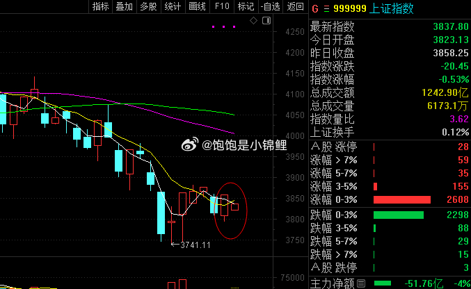 这个形态要注意冲高回落，反弹的过程种什么可能都会出现，所以在交易中最重要的是控制