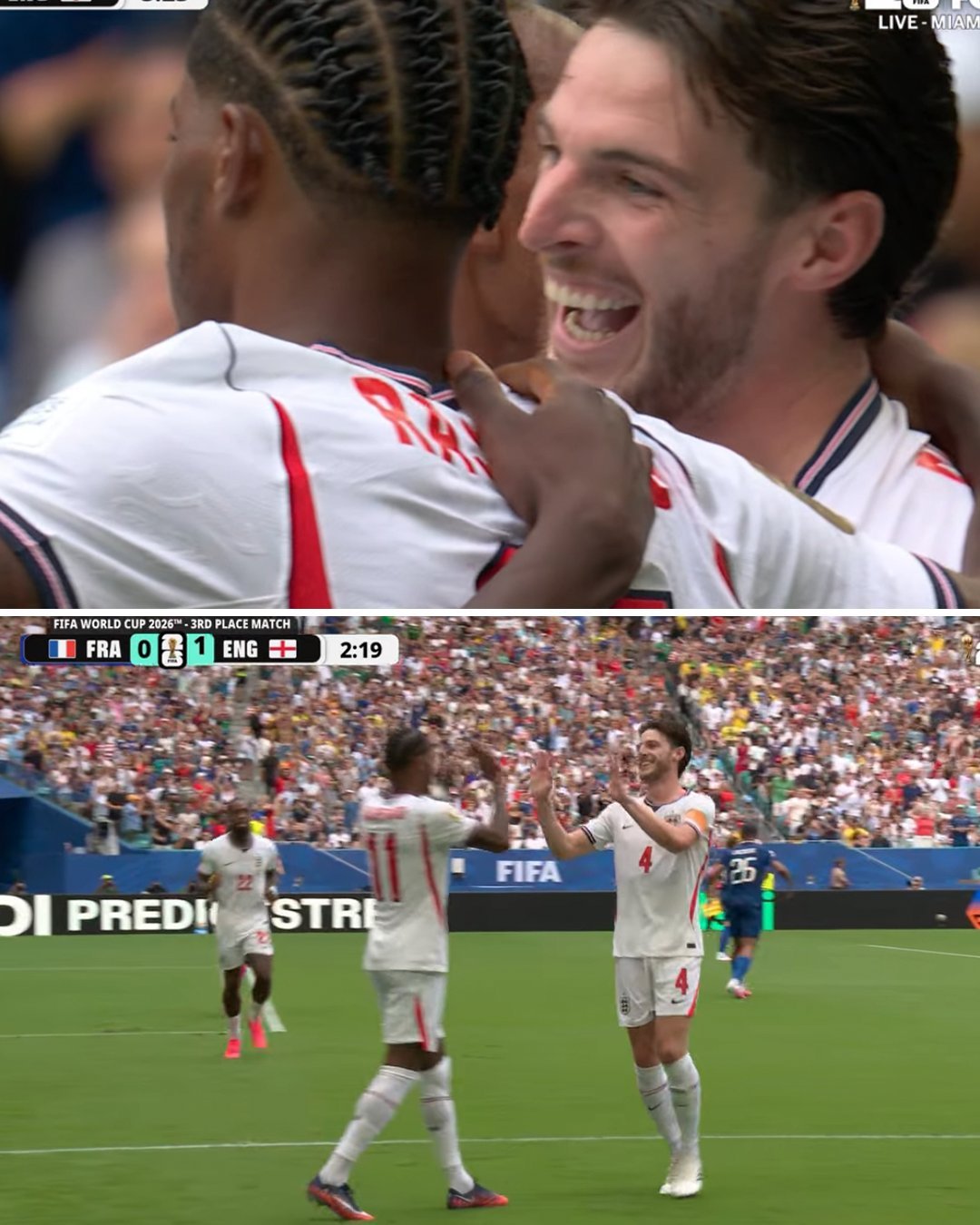 开场3分钟这么快就领先了，英格兰能守住1-0吗？法国vs英格兰世界杯