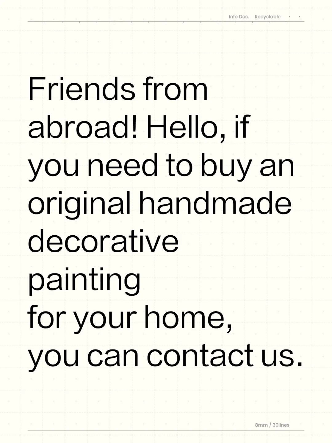 Friends from abroad! Hello, if you ...