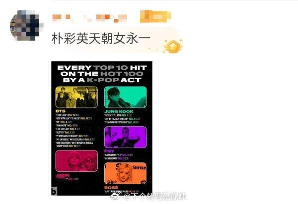 tg 如何看待朴彩英粉丝拿热百成绩争tc top？ ​​​