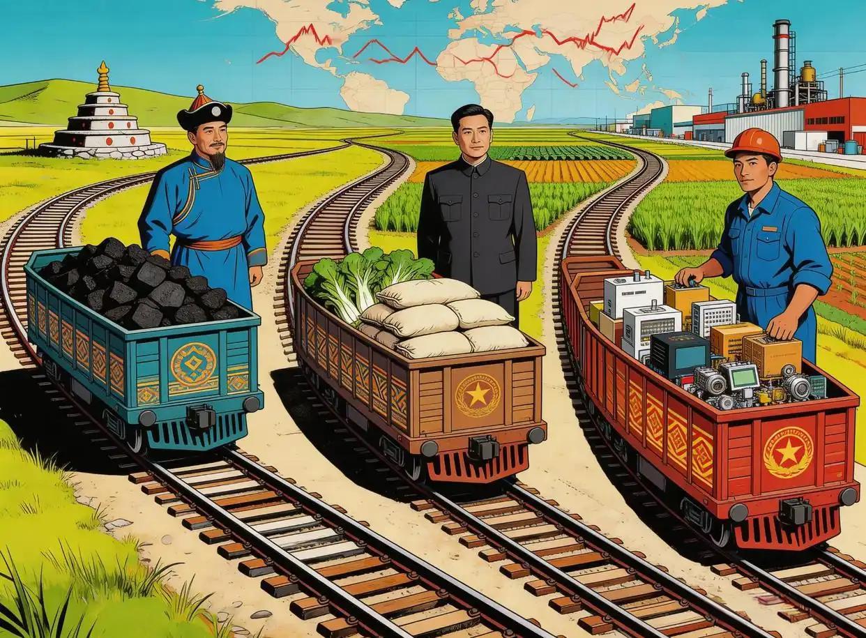 最近国际上有个很有意思的现象，没有任何外交造势，蒙古、朝鲜、越南三个中国邻国，却