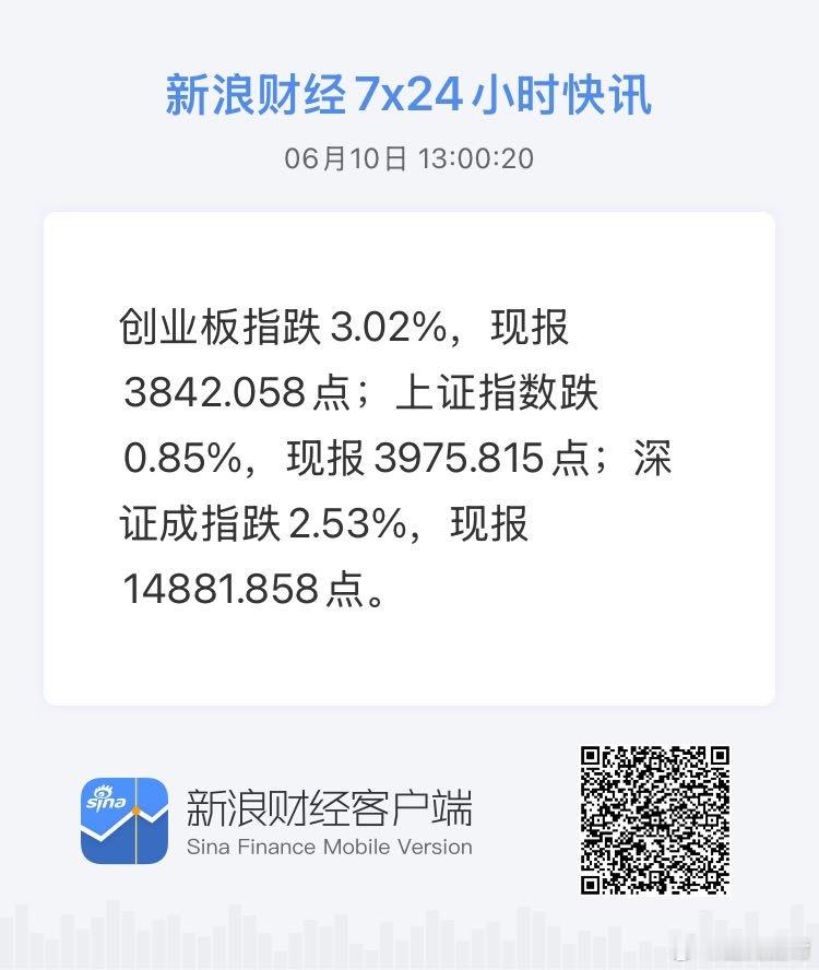 获取全球市场7x24实时滚动播报 网页链接 跌些问题不大