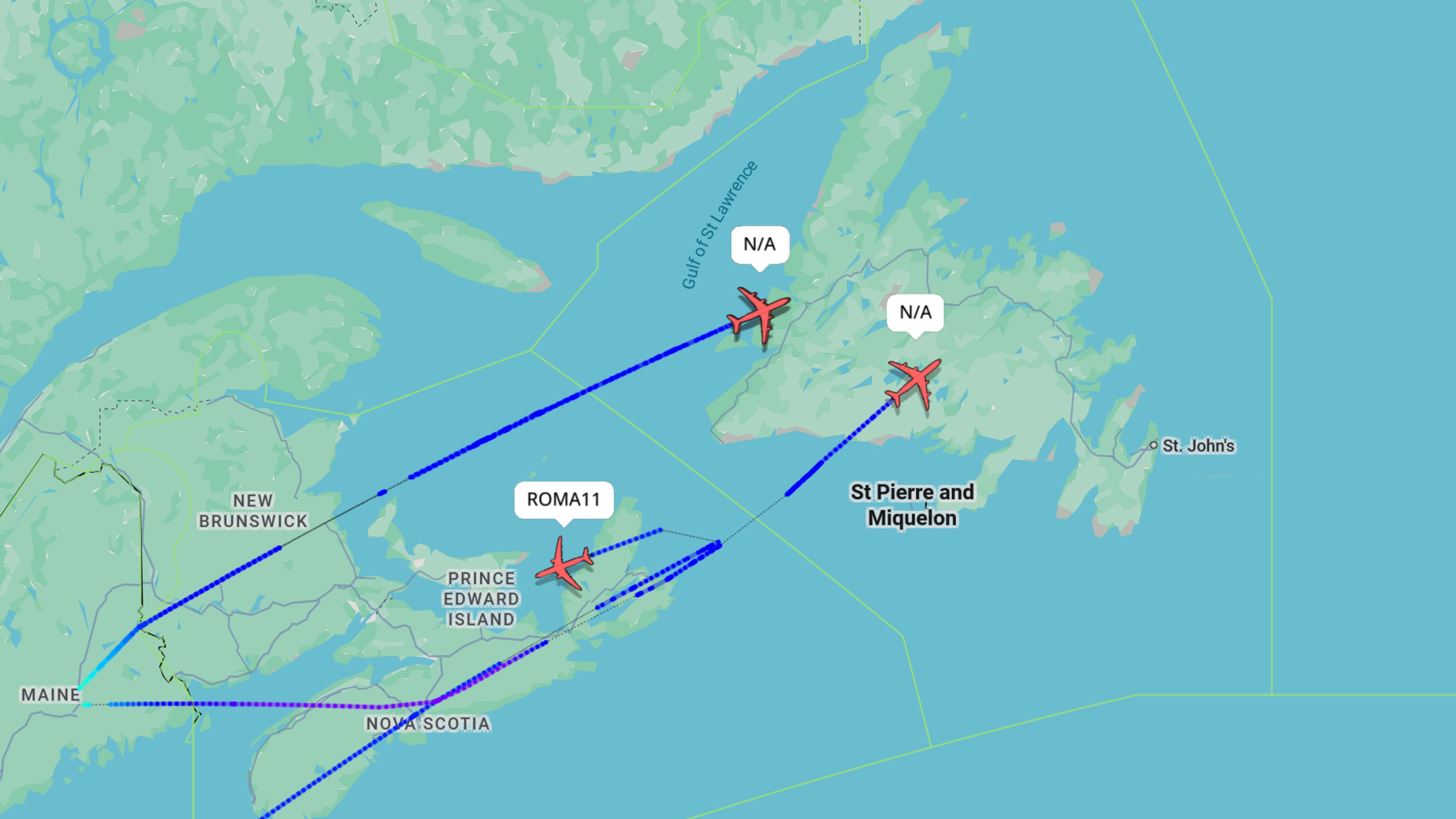 🔻在昨天因加油机故障不得不返回兰利空军基地后， TREND61 flt（6 架