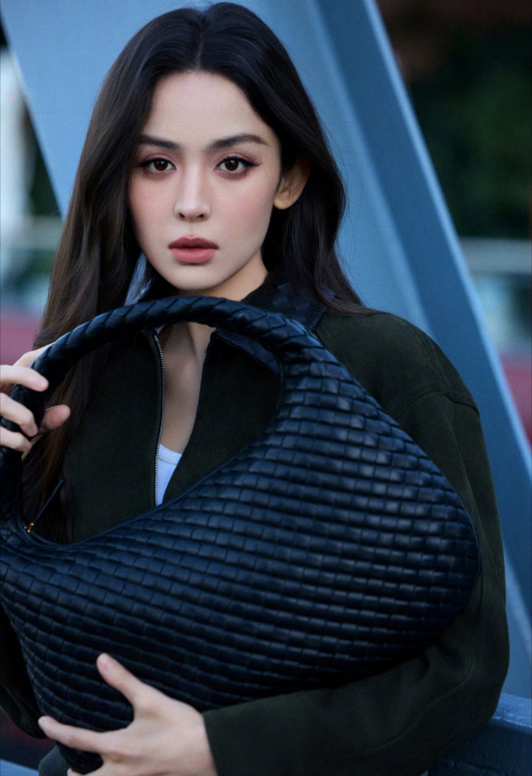 昨天好美啊姐姐好天气多多见面哇！！希望娜扎每天好心情～ 