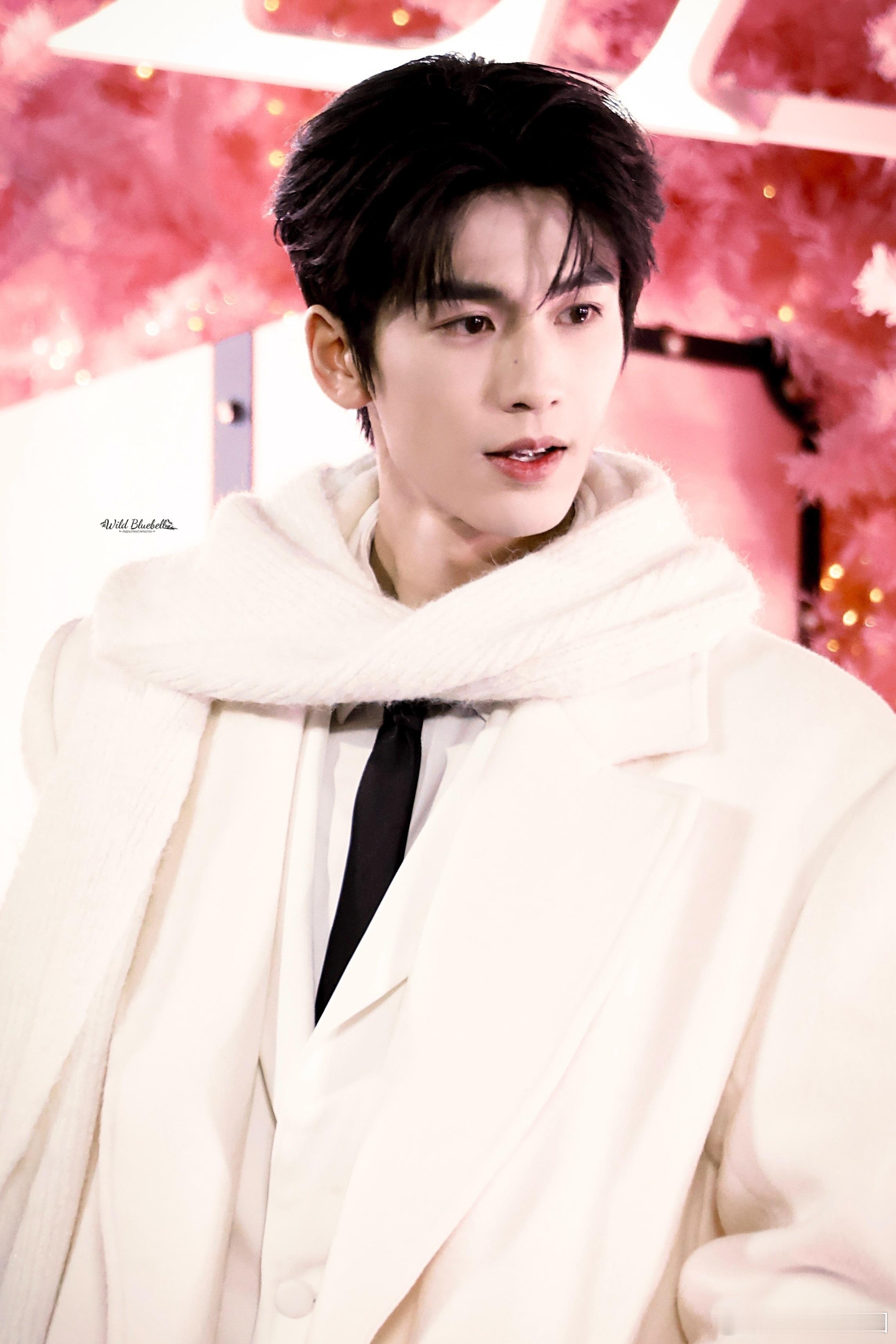 今晚的张凌赫真的帅成天神了