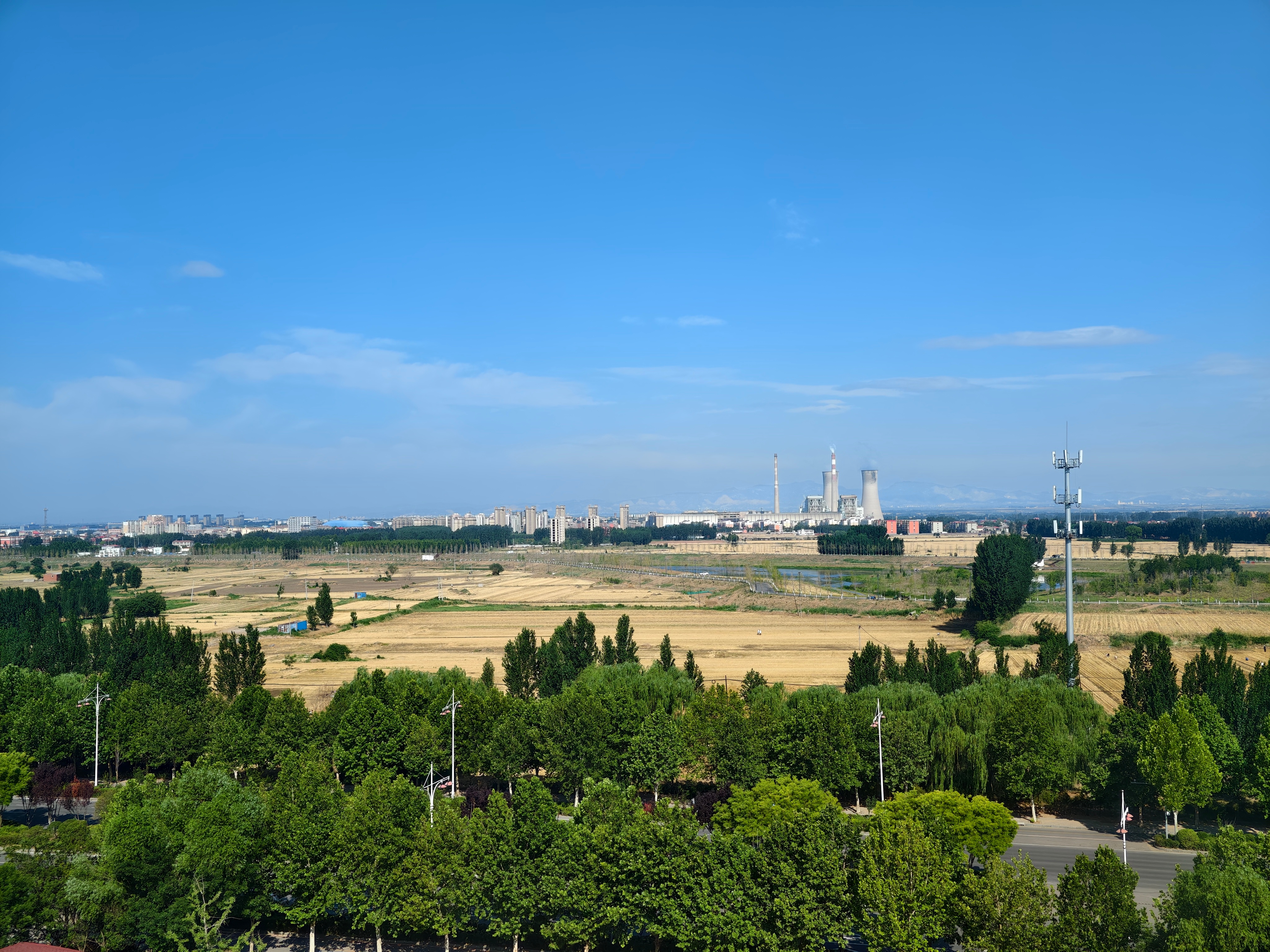 邯郸今天天气不错 ​​​