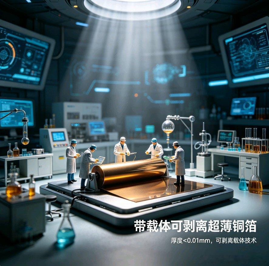 带载体可剥离超薄铜箔概念 上市公司梳理事件驱动2026年6月12日，据产业信息，
