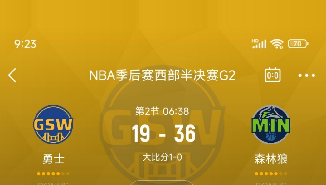 进入暂停，勇士落后17分。勇士vs森林狼 ​​​