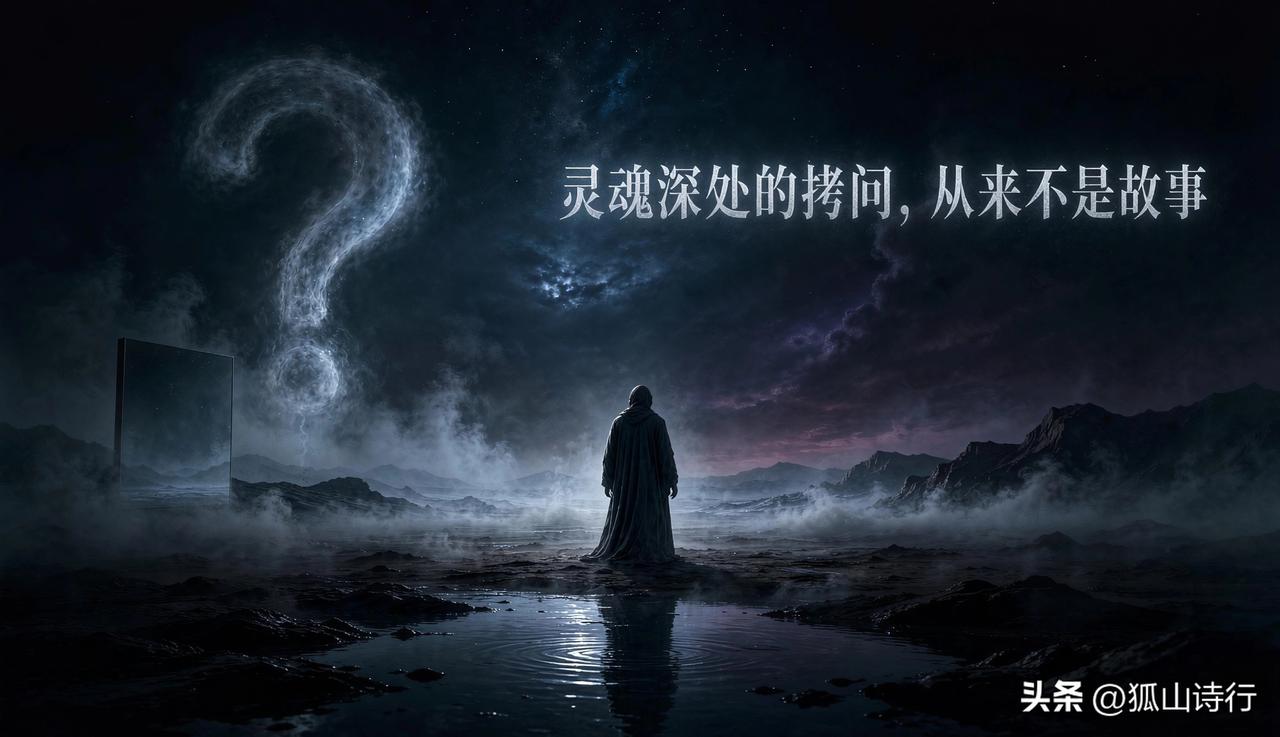 灵魂深处的拷问，从来不是故事 ［狐山诗行］

那只金毛犬横卧在斑马线中央时，小李