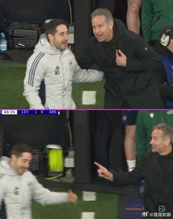 有没有被这一幕笑到的阿森纳