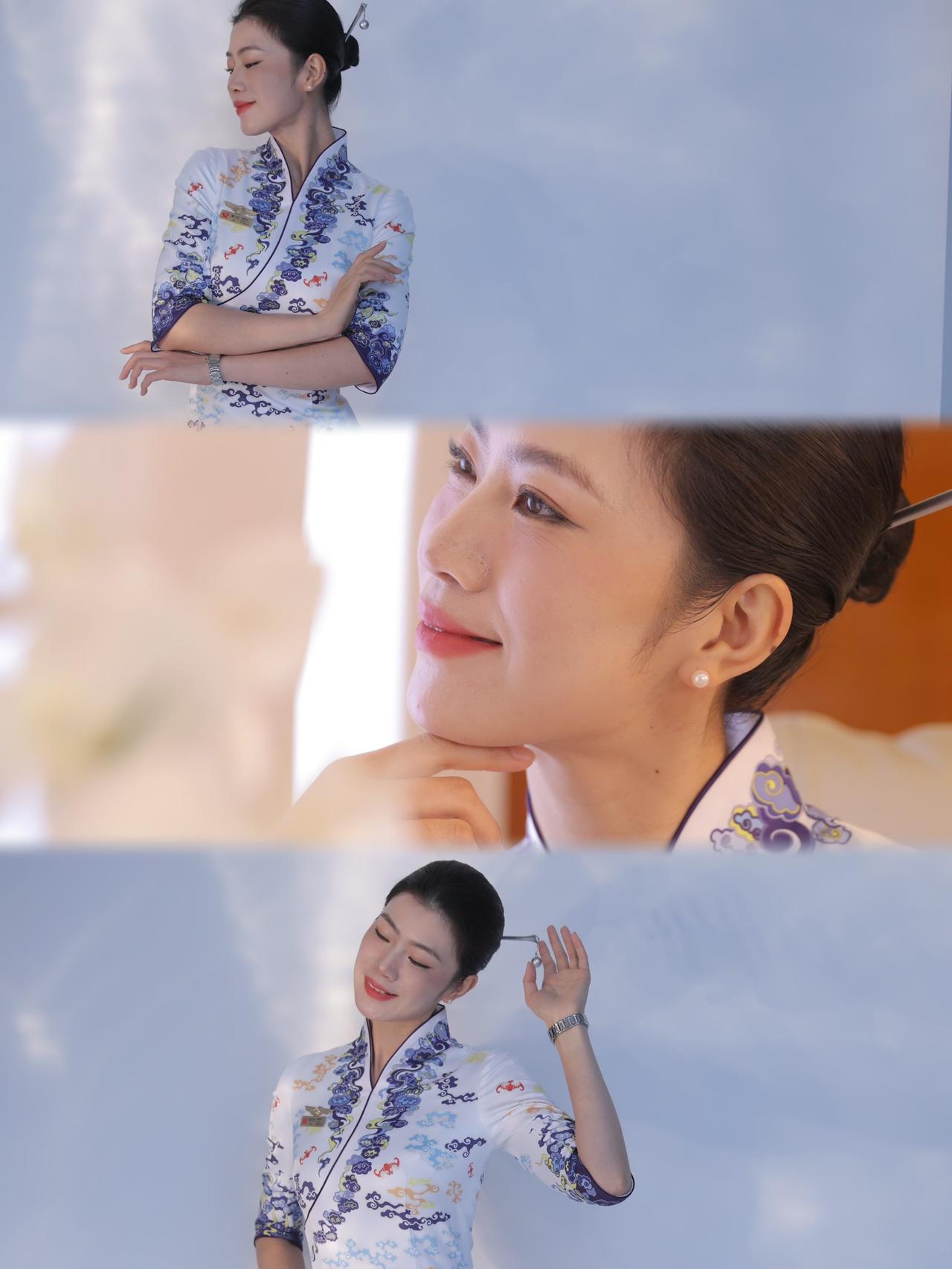 成片终于来了🤳最爱哪张？旗袍美学 空姐制服 空姐