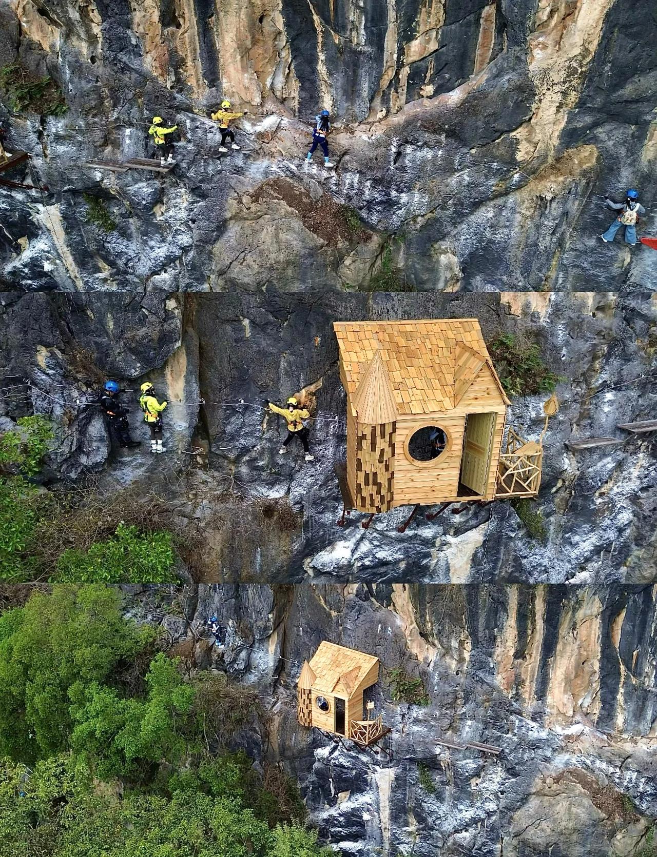 挑战悬壁攀岩➕溶洞飞拉达🧗🏻‍♀️深圳周边游
本地人才知道的小众景点
和小伙