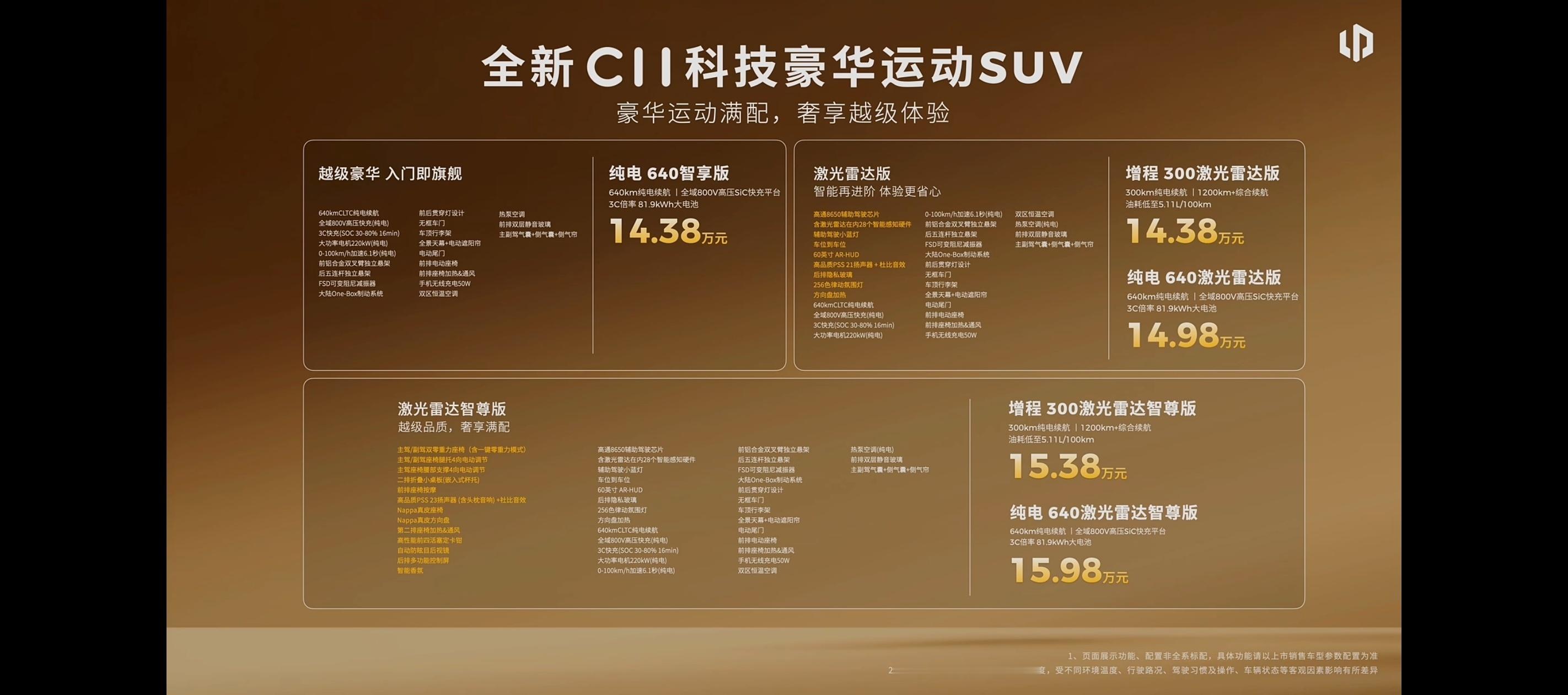零跑全新C系列三车齐发，12.58万起。先说结论：这个定价和配置，同级别的压力来