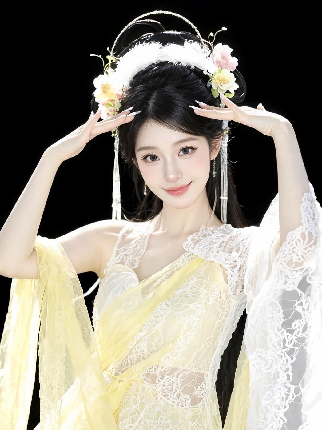 是……是黄儿！（今天是欢天喜地七仙女的黄儿