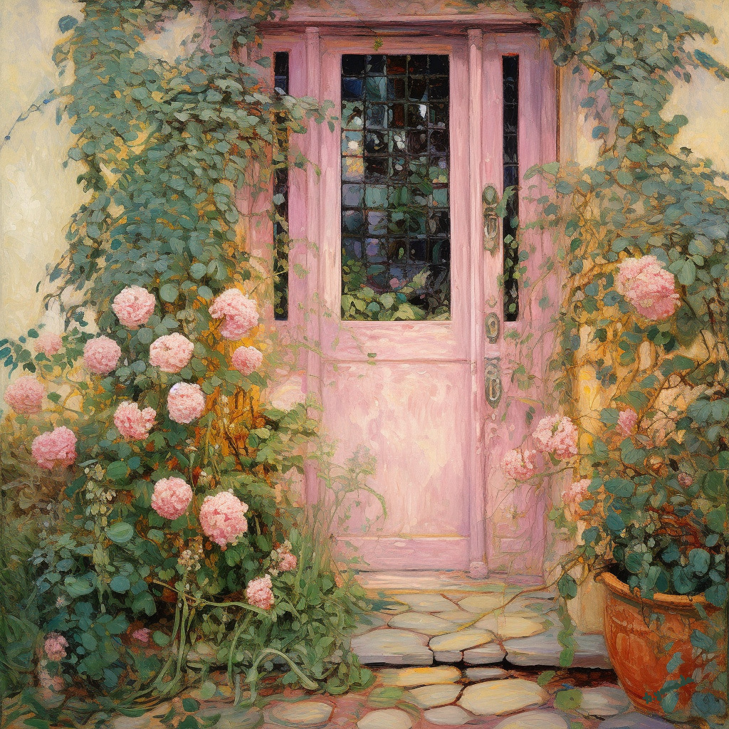 🚪🌸🌿🍃（By：Kaoru Yamada） ​​​