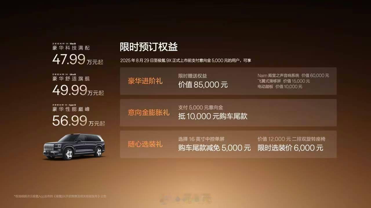 东大库里南极氪9X价格发布！47.99万起！2025成都车展成都车展潮这看 中国