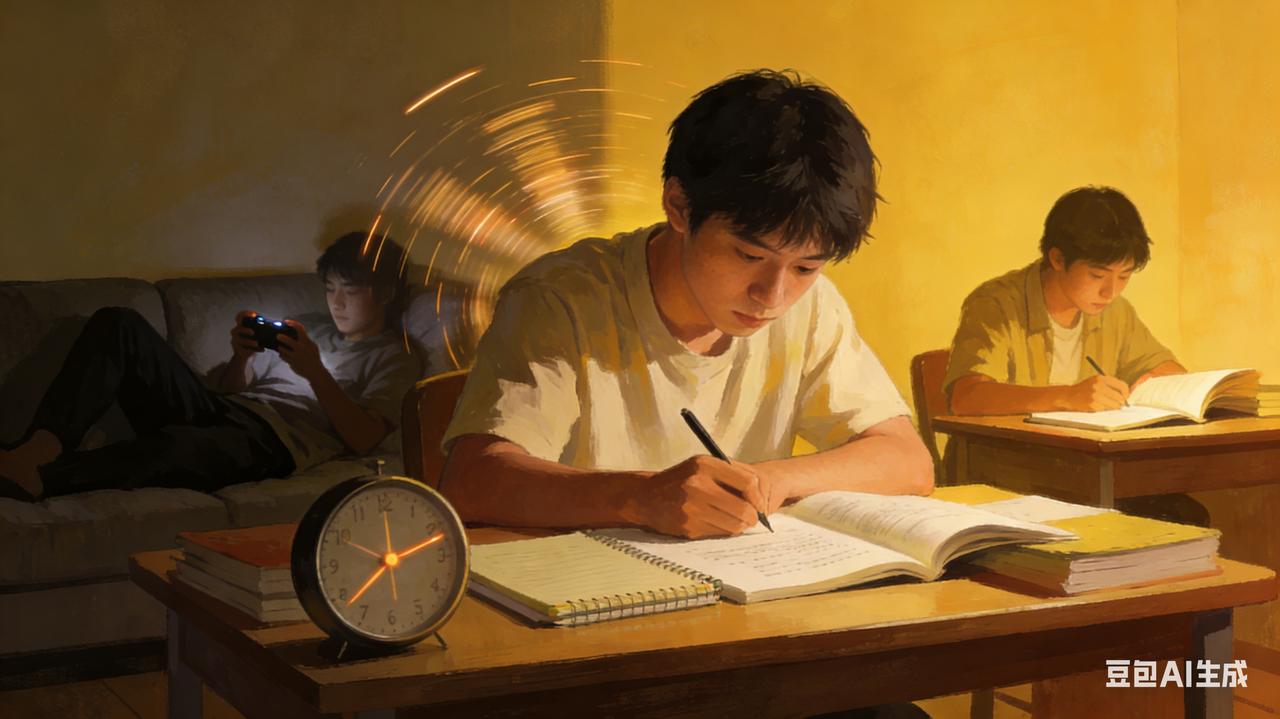 这段时间总觉时间不够用，我发现真正拉开差距的，是日复一日的自律与默默深耕。