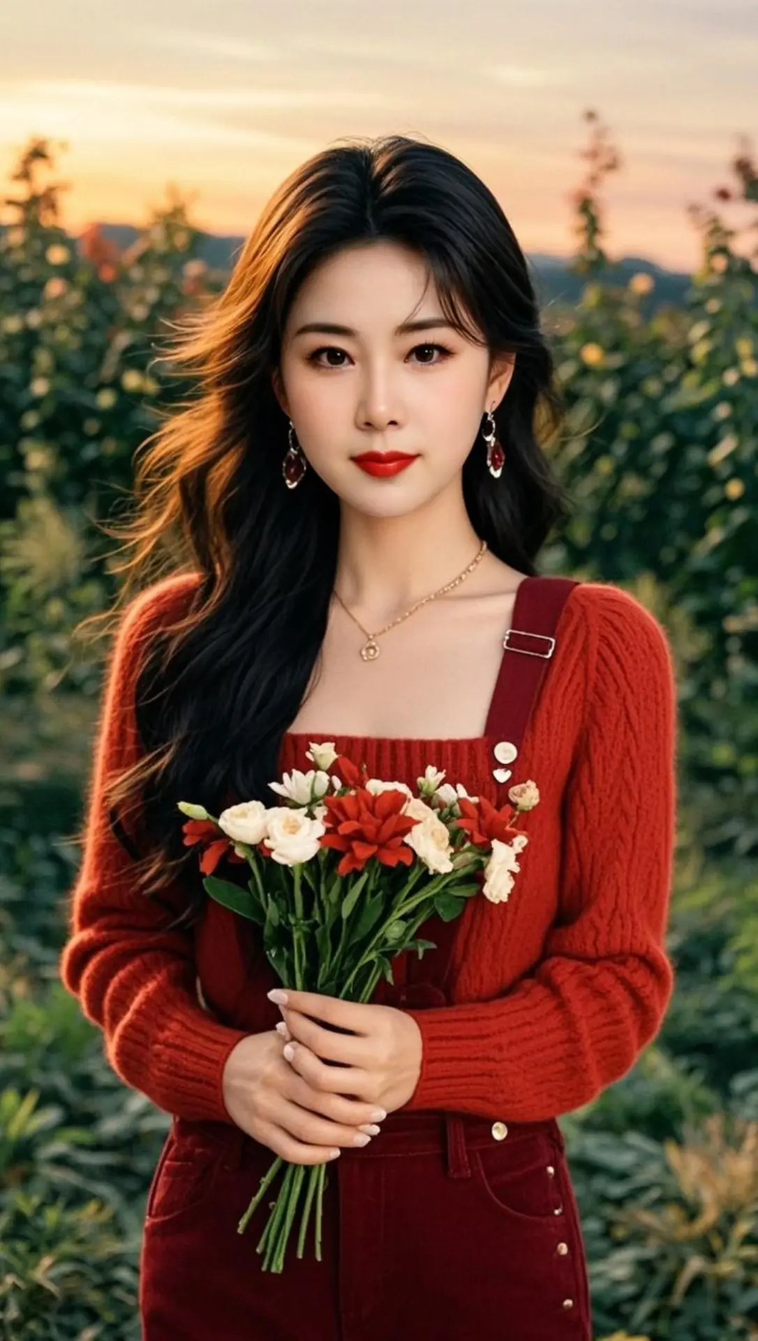 AI田园氛围感写真 ai创作