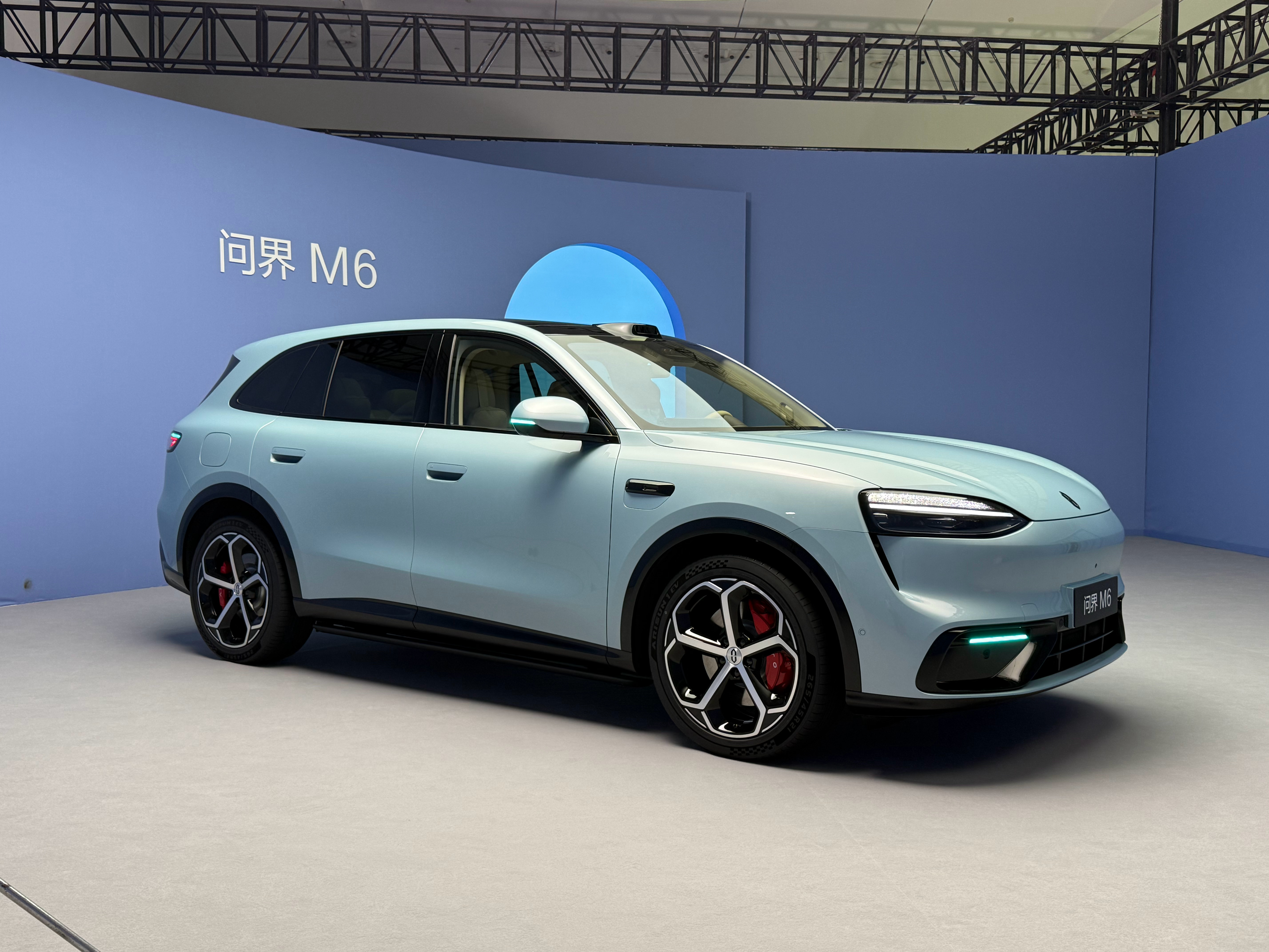 小订啦～ 好纠结青色还是白色问界M6全系标配896线激光雷达